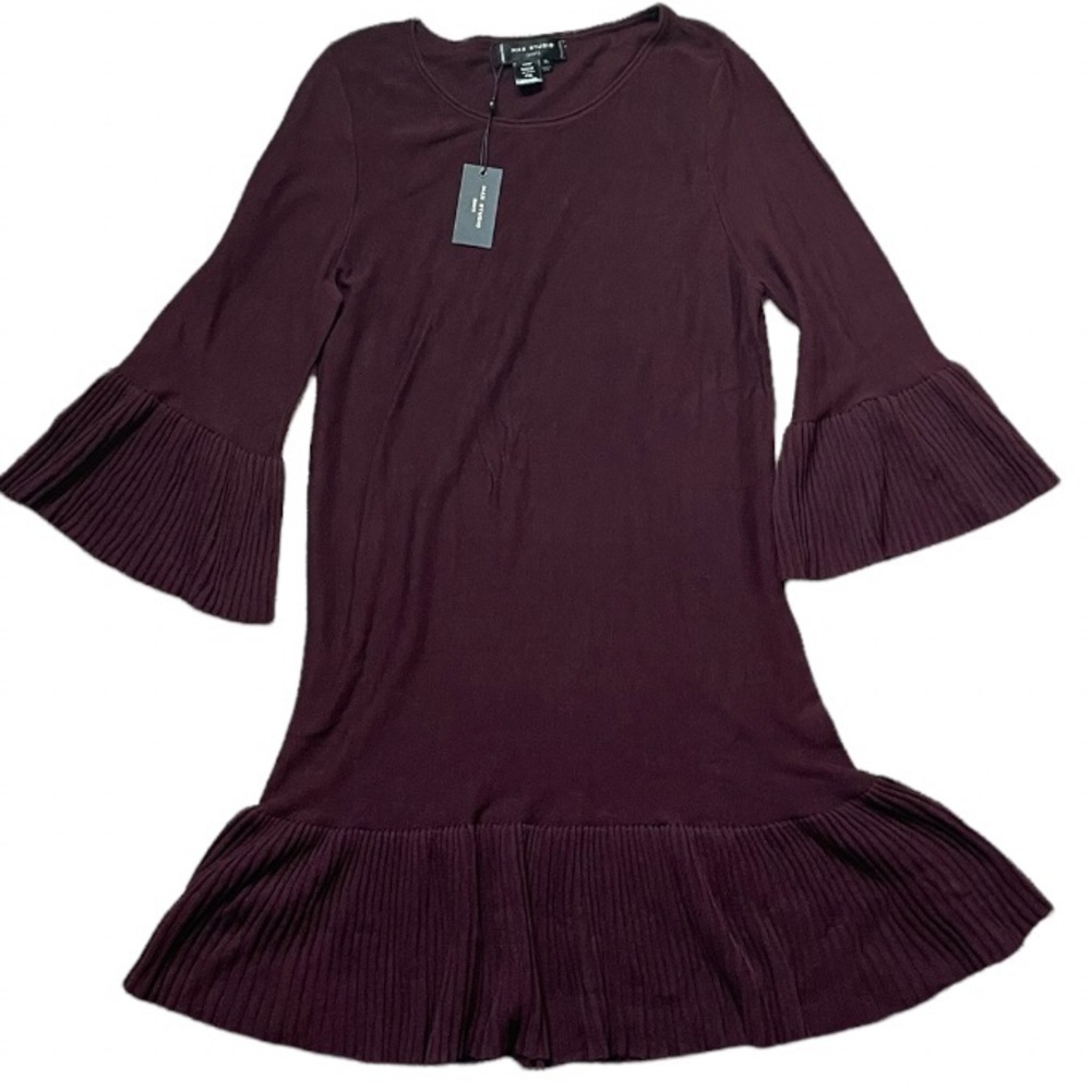 NWT Max Studio Edit Sweater Dress with Bell Sleeves Size XL